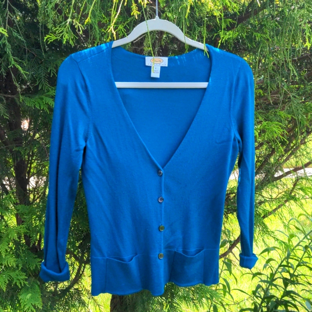 TALBOTS Button Up Cardigan